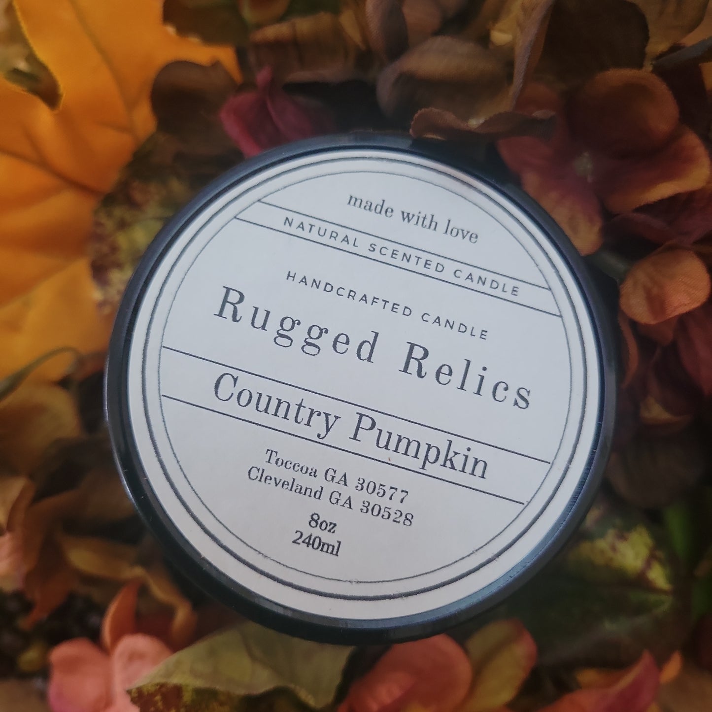 Country Pumpkin 8oz Candle